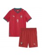 Otroški Nogometna dresi replika Portugalska Goncalo Ramos #9 Domači SP 2026 Kratek rokav (+ hlače)